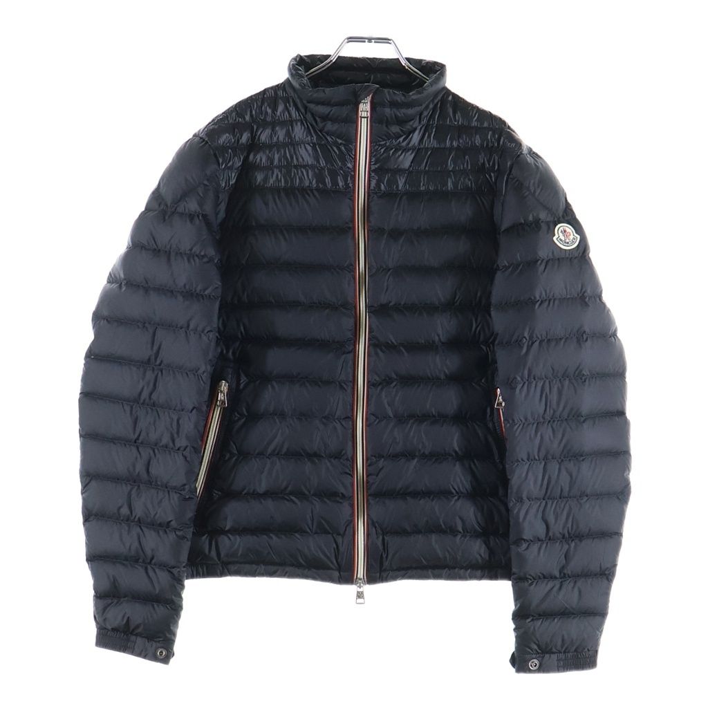 Moncler Daniel Zip Up Micro Down Jacket Black
