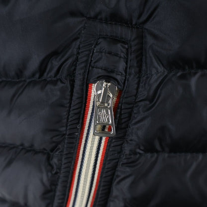 Moncler Daniel Zip Up Micro Down Jacket Black — view 6