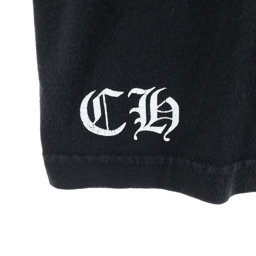 Chrome Hearts Vintage Dbl Short Sleeve Tee Double CH Cross Neck Logo Print Crew — view 6