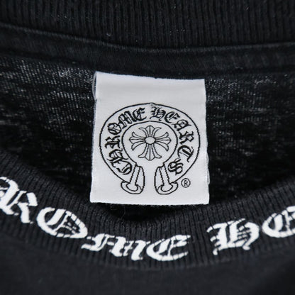 Chrome Hearts Vintage Dbl Short Sleeve Tee Double CH Cross Neck Logo Print Crew — view 7