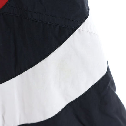 Balenciaga 24 SS Track Jacket Off Shoulder Zip Up Black Red — view 4