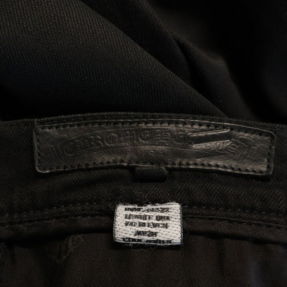 Chrome Hearts Vintage Flerknee Patch Denim Pants Black — view 7