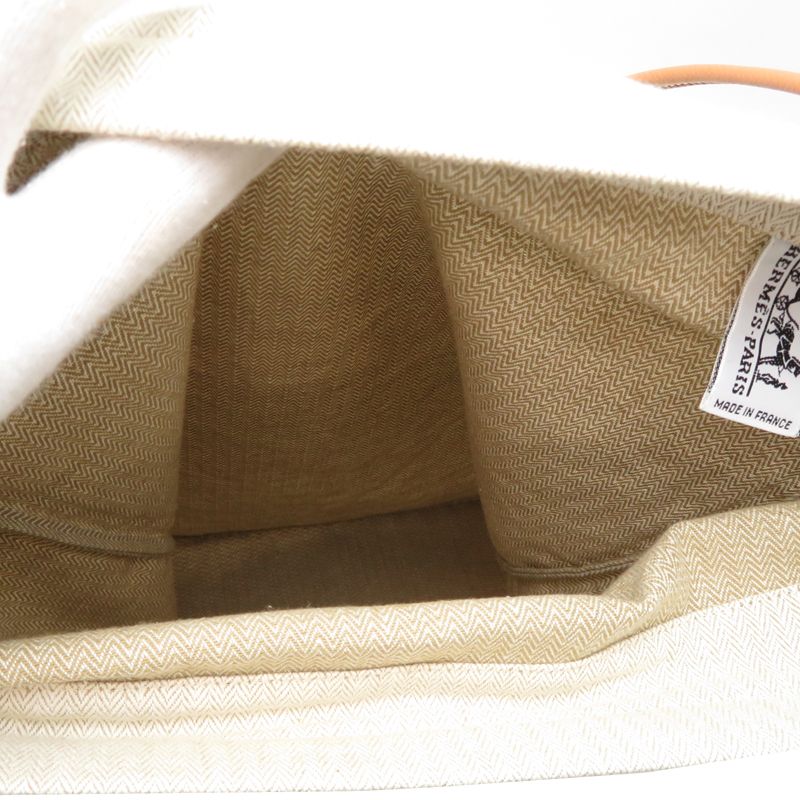 Hermes Shoulder Bag Beige — view 6