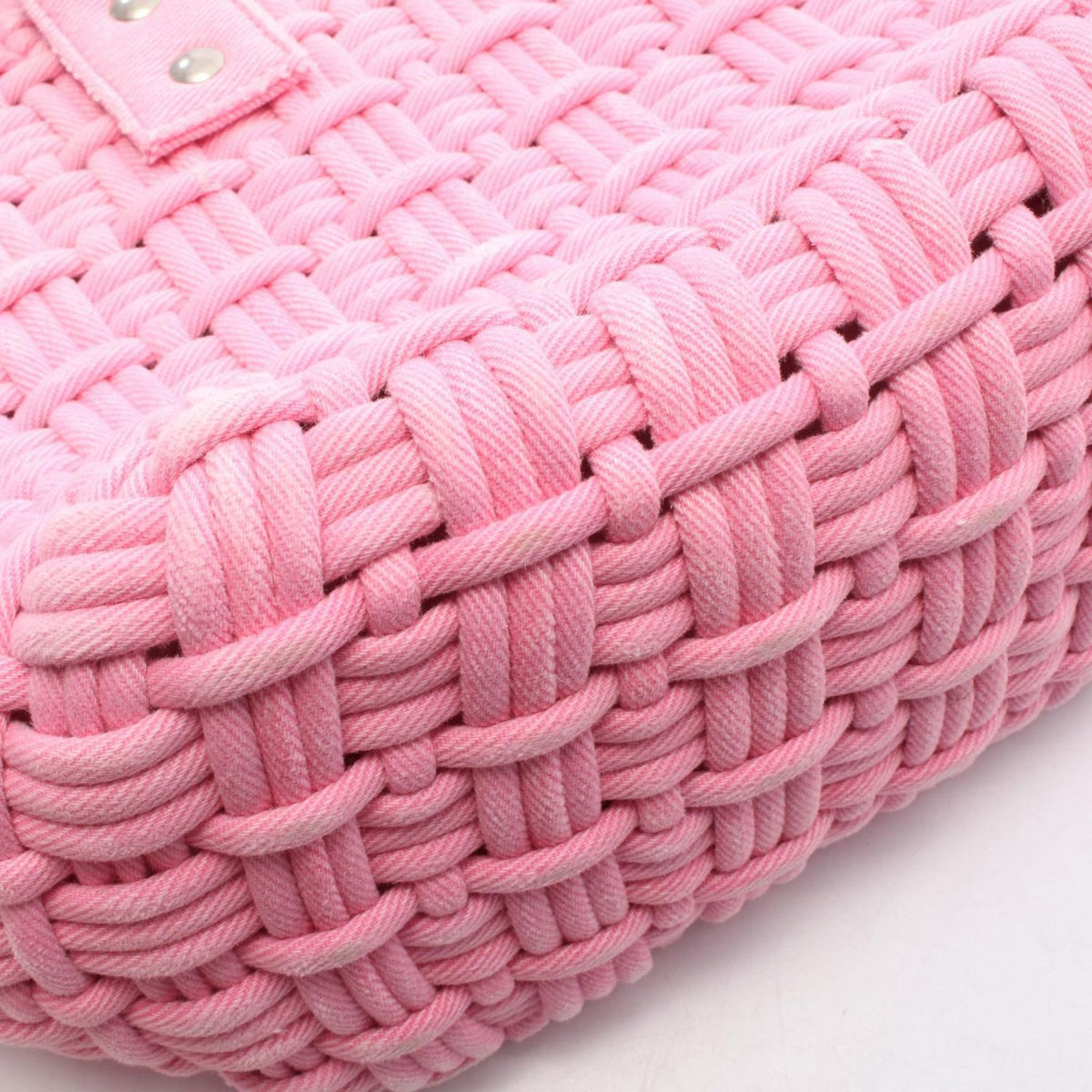 Balenciaga Tote Bag Bistro XS Basket 2-Way Pink Canvas — view 6