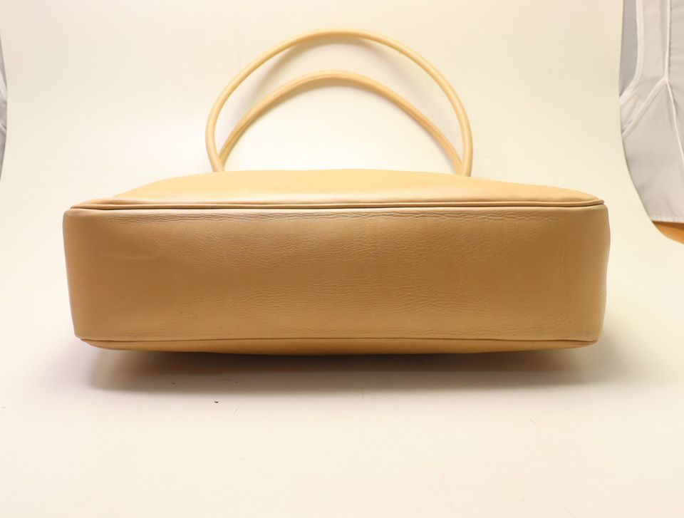 Chanel CC Logo Lambskin Tote Bag — view 3