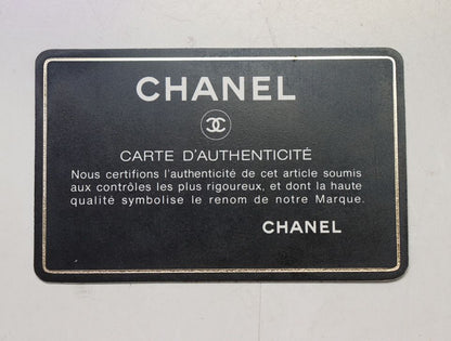 Chanel CC Logo Lambskin Tote Bag — view 8