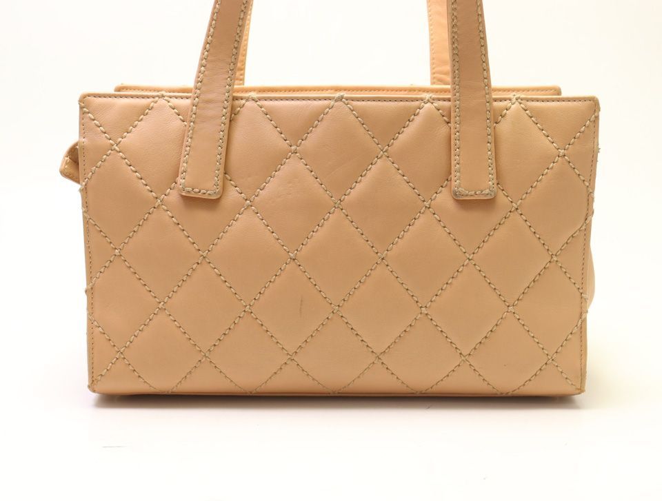 Chanel Wild Stitch Lambskin Handbag — view 2