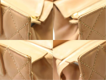 Chanel Wild Stitch Lambskin Handbag — view 7