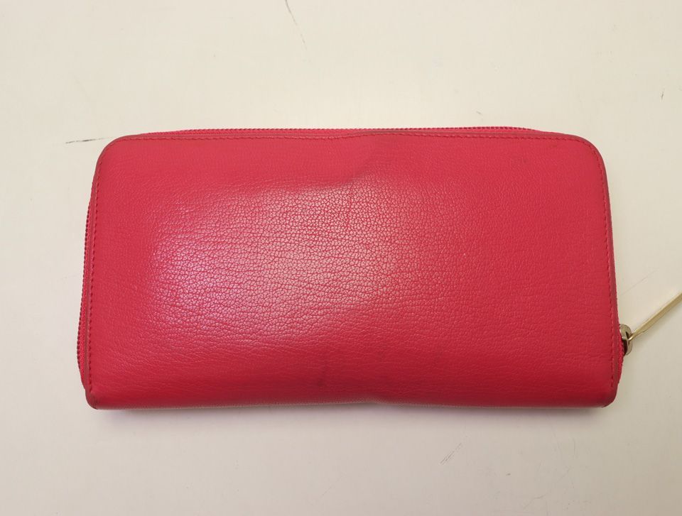Chanel CC Logo Caviar Leather Zip Around Wallet — view 2
