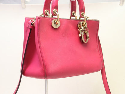 Dior Diorissimo Mini Leather 2-Way Handbag — view 4