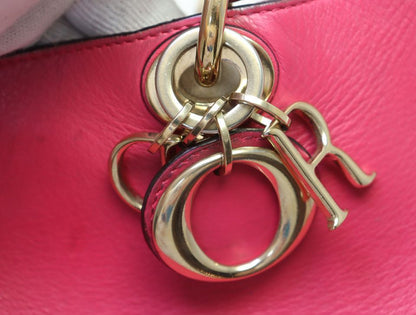 Dior Diorissimo Mini Leather 2-Way Handbag — view 8