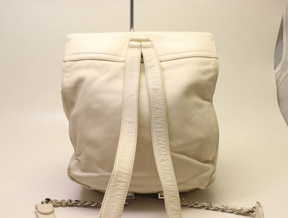 Chanel CC Logo Lambskin Backpack — view 2