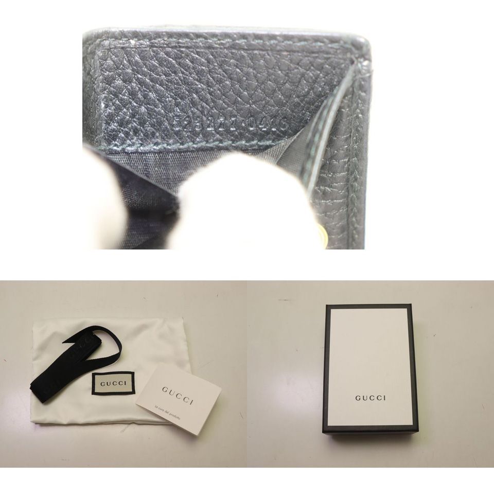 Gucci GG Marmont Leather Trifold Wallet — view 8