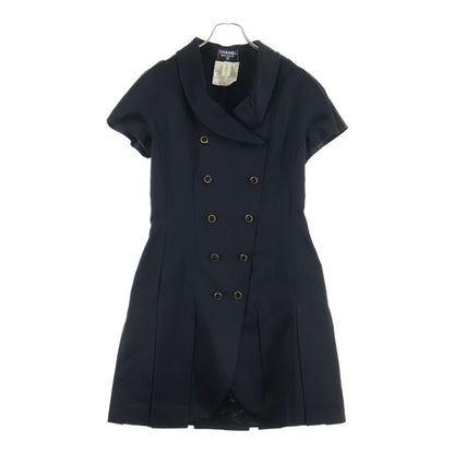 Chanel Boutique Dress Black Silk