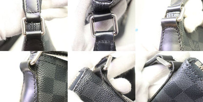 Louis Vuitton Mick MM Damier Graphite Shoulder Bag — view 8