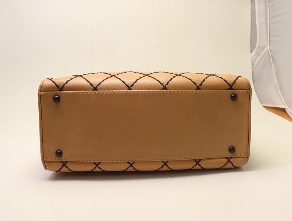 Chanel Wild Stitch Lambskin Handbag — view 3