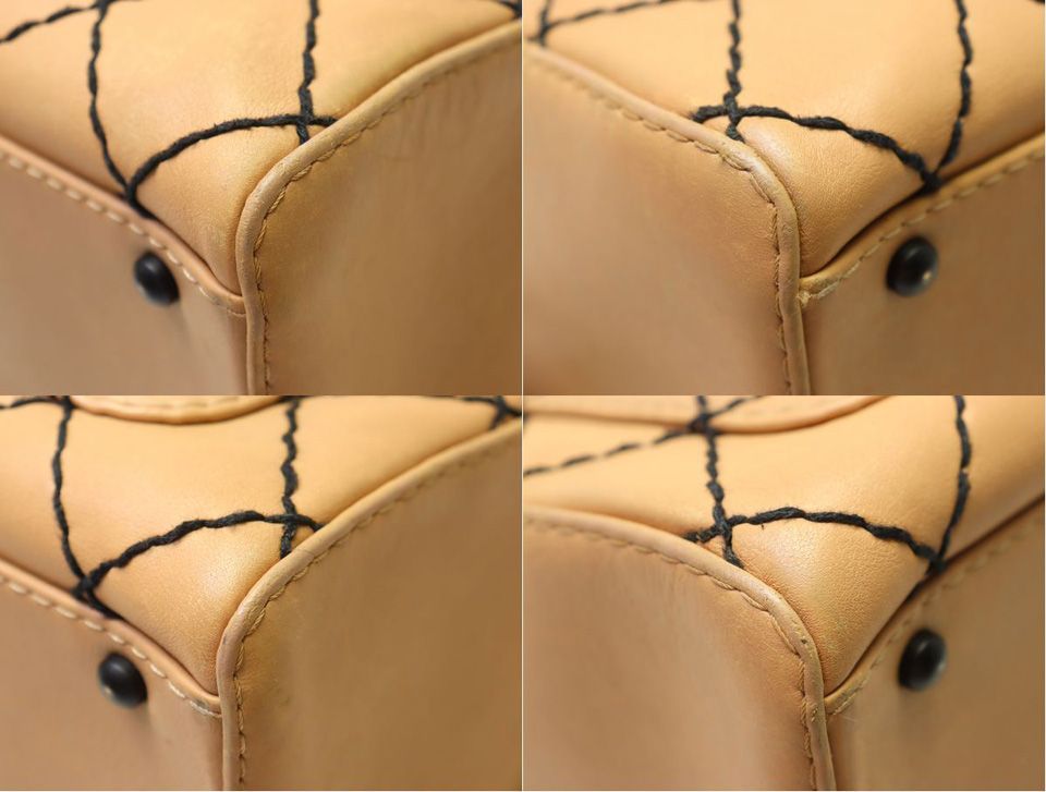 Chanel Wild Stitch Lambskin Handbag — view 5