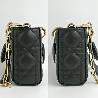 Dior Lady D-joy Bag Small D Joy Cannage Black — view 3