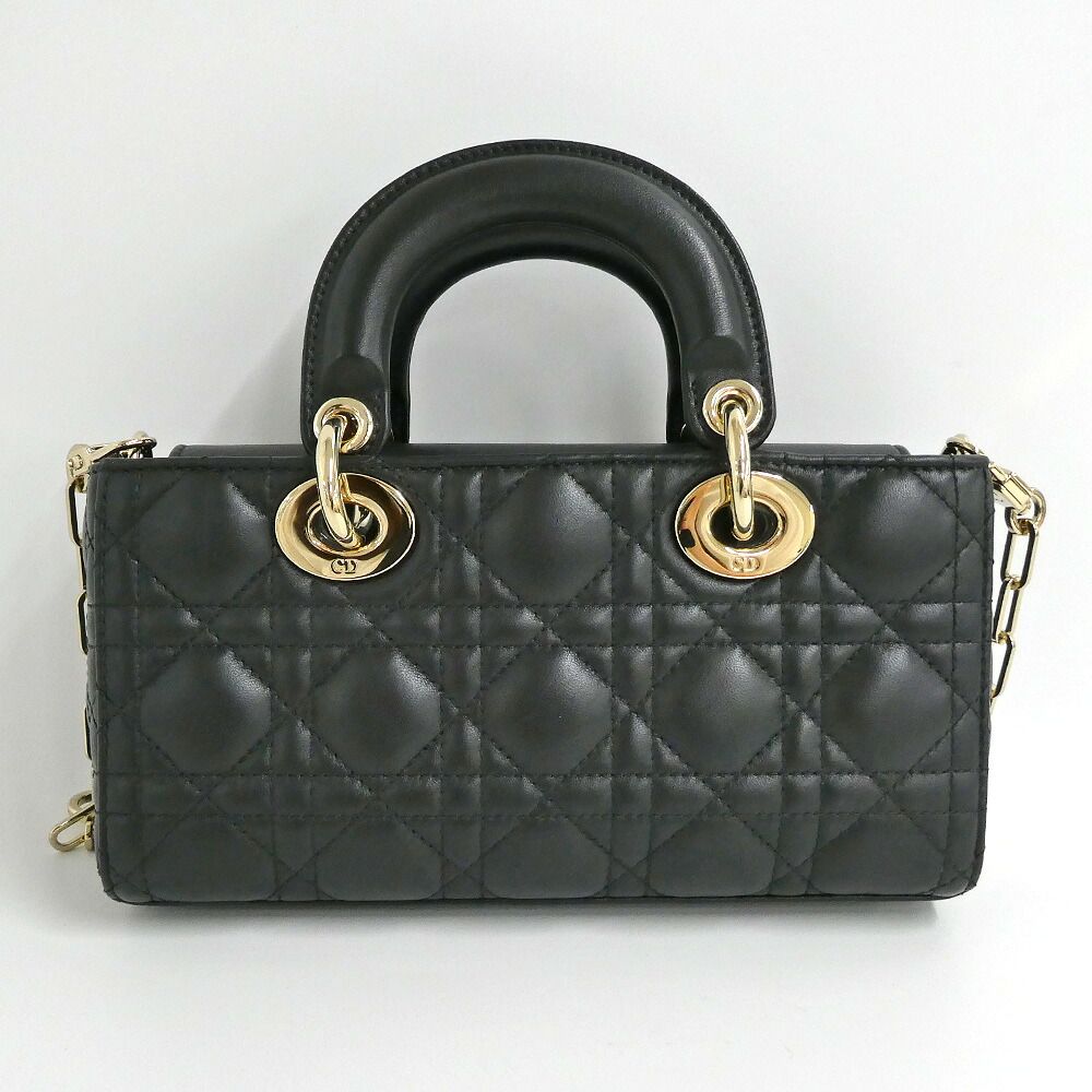 Dior Lady D-joy Bag Small D Joy Cannage Black — view 2