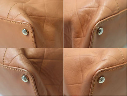 Chanel CC Logo Lambskin Tote Bag — view 5