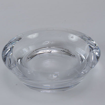Bvlgari Rosenthal Glass Ashtray Smoking Tool Interior