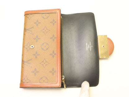 Louis Vuitton Portefeuille Sarah Dauphine Monogram Reverse Wallet — view 4