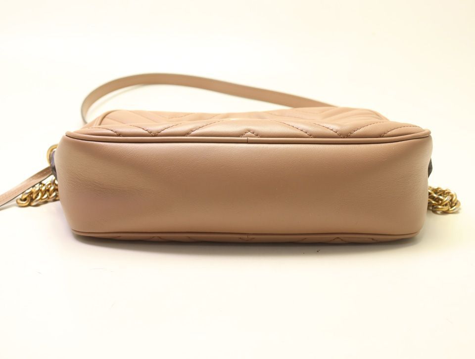 Gucci GG Marmont Quilted Leather Shoulder Bag — view 3