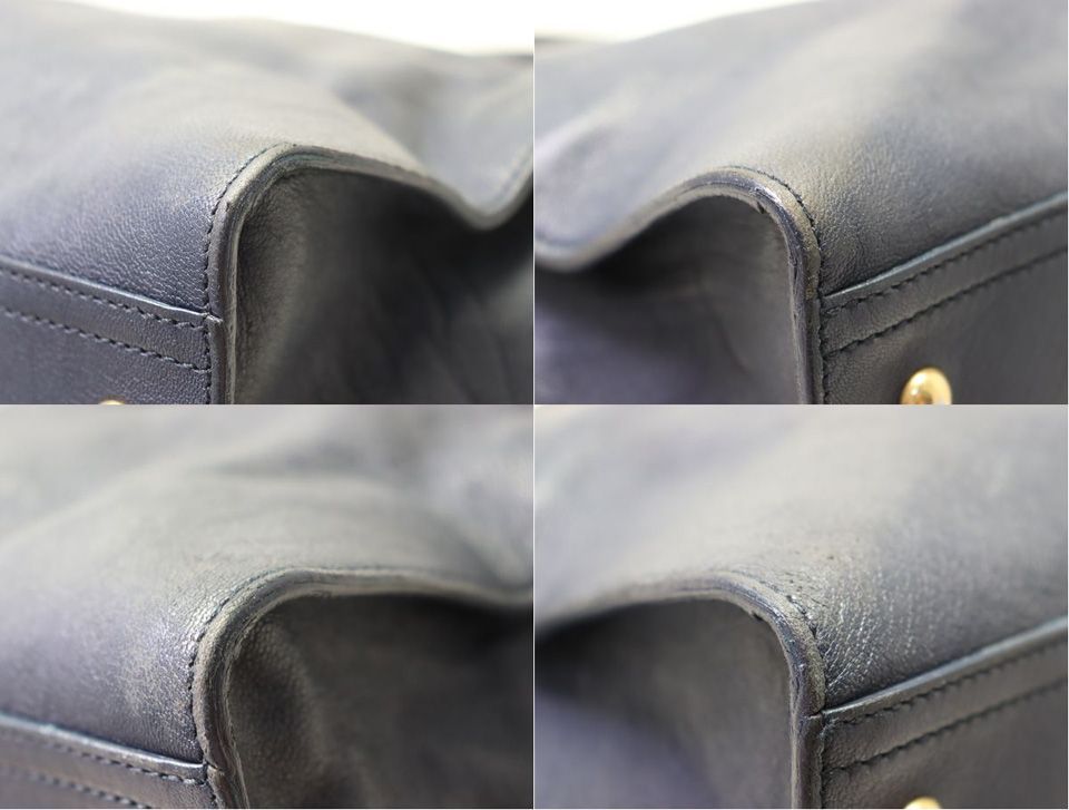 Saint Laurent Cabas Chic Leather Handbag — view 5