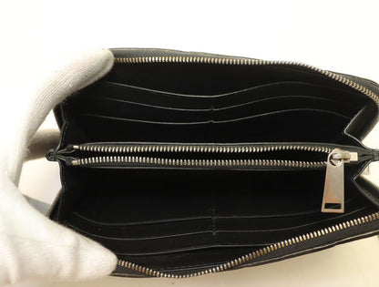Bottega Veneta Maxi Intrecciato Leather Zip Around Wallet — view 5
