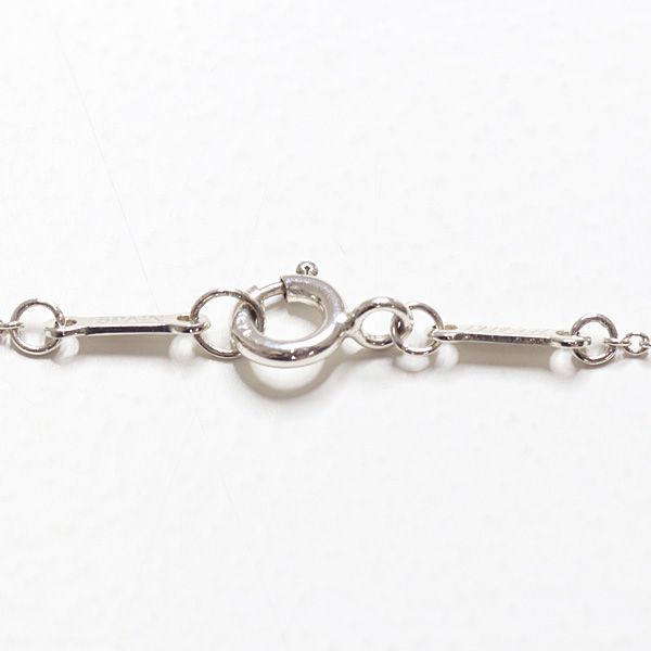 Tiffany & Co Elsa Peretti Curved Heart Pendant Sterling Silver 41.5 — view 5