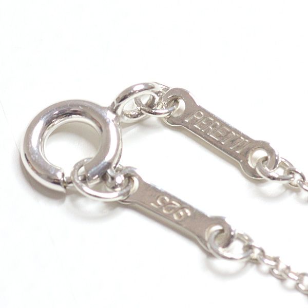 Tiffany & Co Elsa Peretti Curved Heart Pendant Sterling Silver 41.5 — view 6
