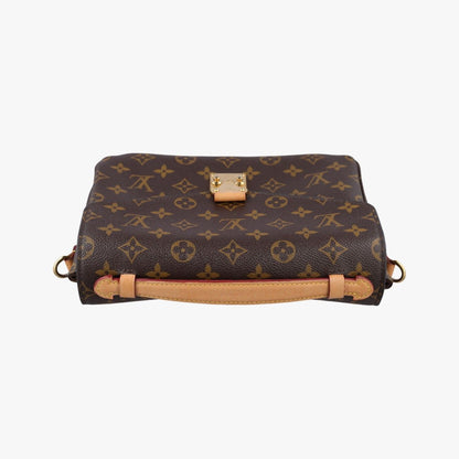 Louis Vuitton Pochette Metis MM Monogram Brown Canvas Handbag — view 8