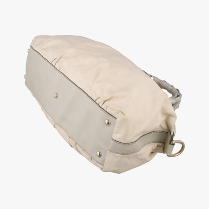 Gucci Bamboo Pop Beige Leather — view 4