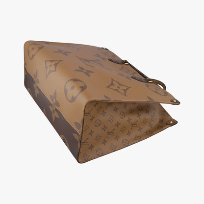 Louis Vuitton On The Go GM Monogram Brown Canvas Tote Bag — view 6