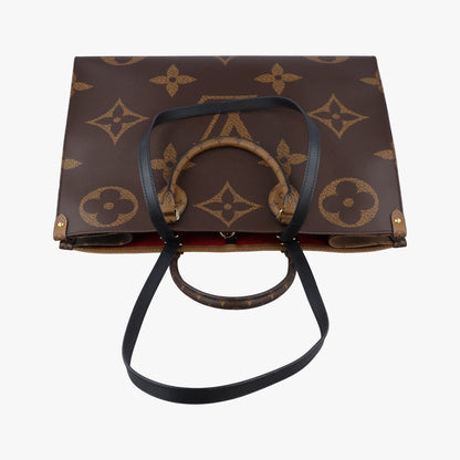 Louis Vuitton On The Go GM Monogram Brown Canvas Tote Bag — view 8