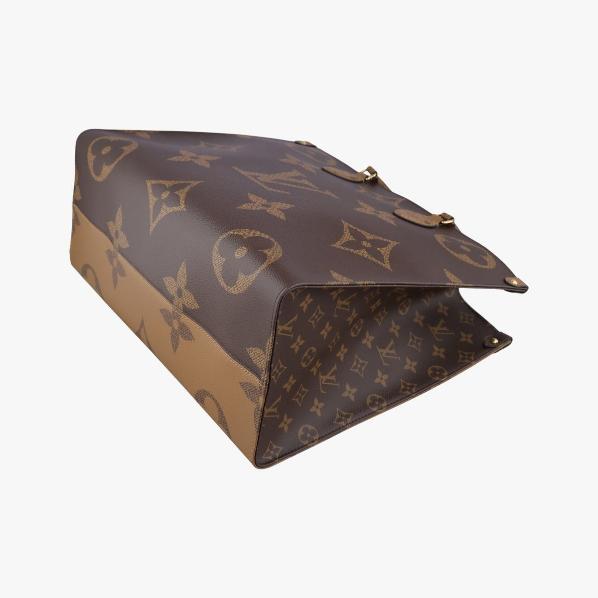 Louis Vuitton On The Go GM Monogram Brown Canvas Tote Bag — view 4