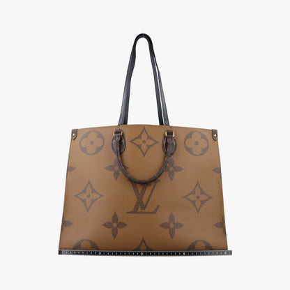 Louis Vuitton On The Go GM Monogram Brown Canvas Tote Bag — view 2
