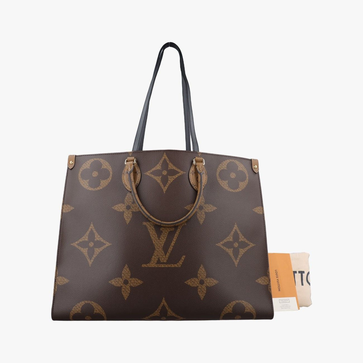 Louis Vuitton On The Go GM Monogram Brown Canvas Tote Bag