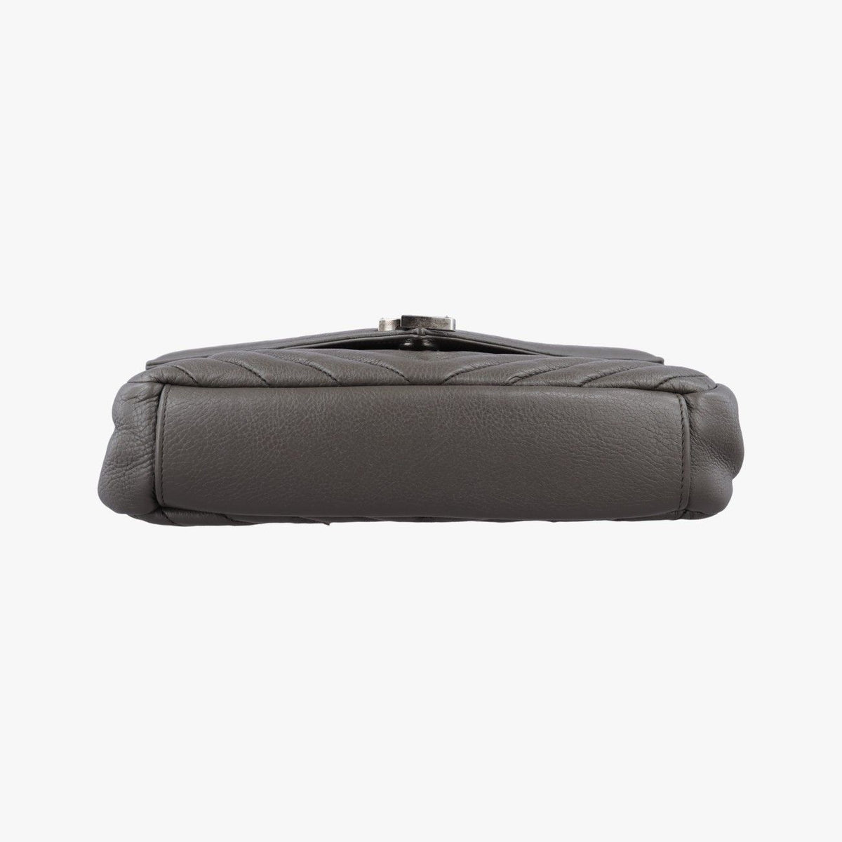 Saint Laurent Carre Gray Leather — view 3