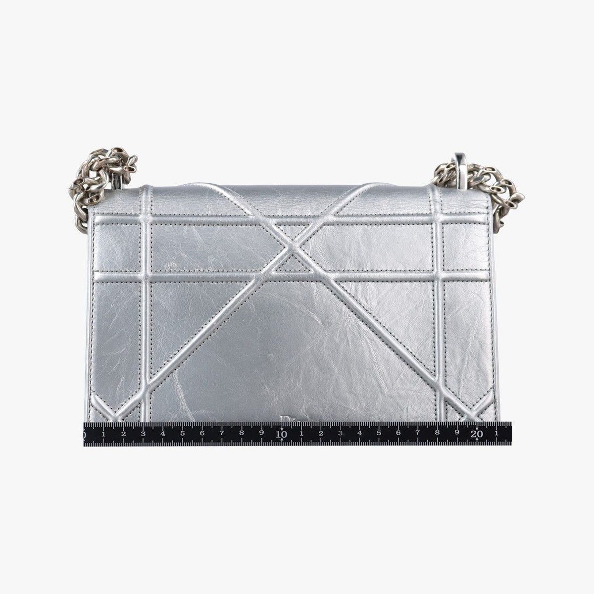 Dior Diorama Silver Leather — view 2