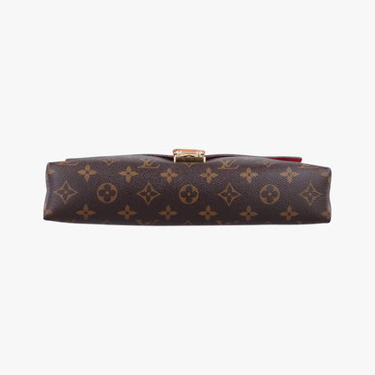 Louis Vuitton Pallas Chain Monogram Brown Cerise Canvas Calfskin Handbag — view 3