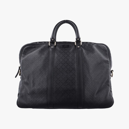 Gucci Diamante Black Leather