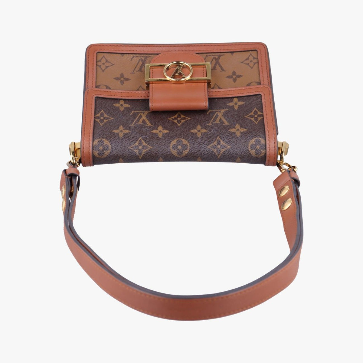 Louis Vuitton Dauphine Mini Monogram Brown Reverse — view 8
