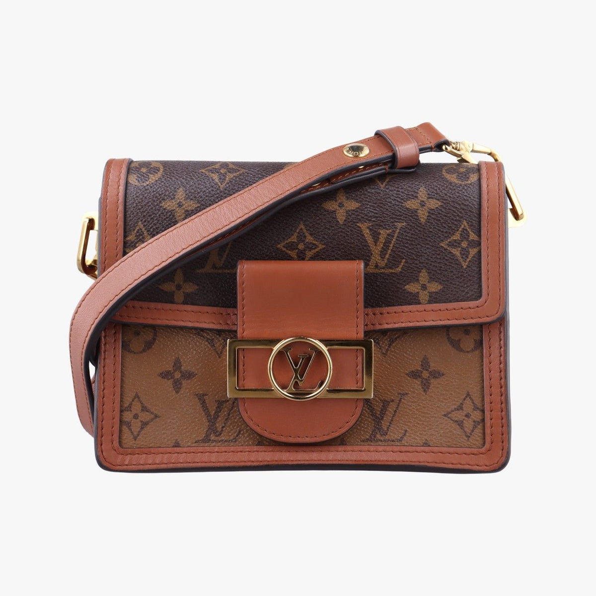 Louis Vuitton Dauphine Mini Monogram Brown Reverse