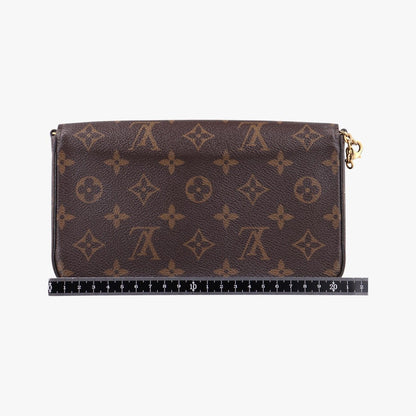 Louis Vuitton Pochette Felicie Monogram Brown Canvas — view 2