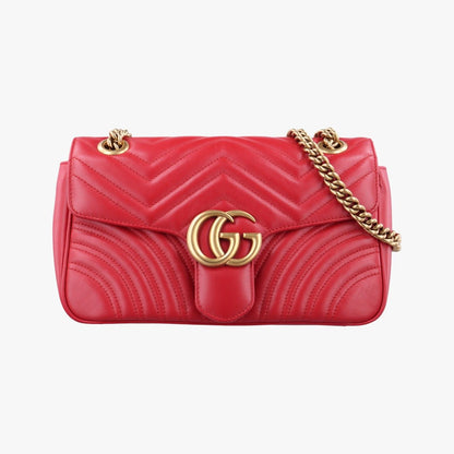 Gucci GG Marmont Red Leather