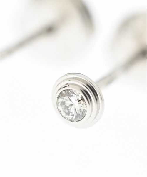 Cartier D'amour Earrings XS 18k White Gold Diamond New — view 4
