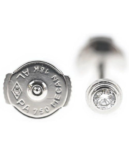 Cartier D'amour Earrings XS 18k White Gold Diamond New — view 3