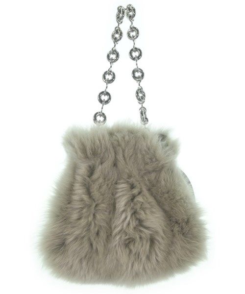 Loewe Shearling Fur Flamenco Clutch — view 2