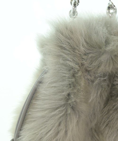 Loewe Shearling Fur Flamenco Clutch — view 8